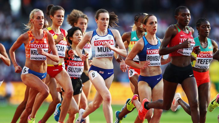 Laura Muir qualified for the 5,000m final, along with fellow Scot Eilish McColgan