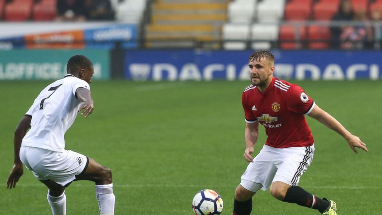 Luke Shaw has been building his match fitness with Manchester United's U23s but Matt Le Tissier feels he may need a fresh start