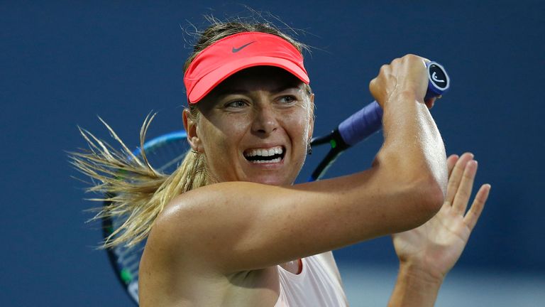 Maria Sharapova has never lost in the first round of the US Open