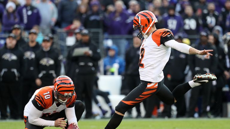 Giants Ink Former Bengals Kicker Mike Nugent