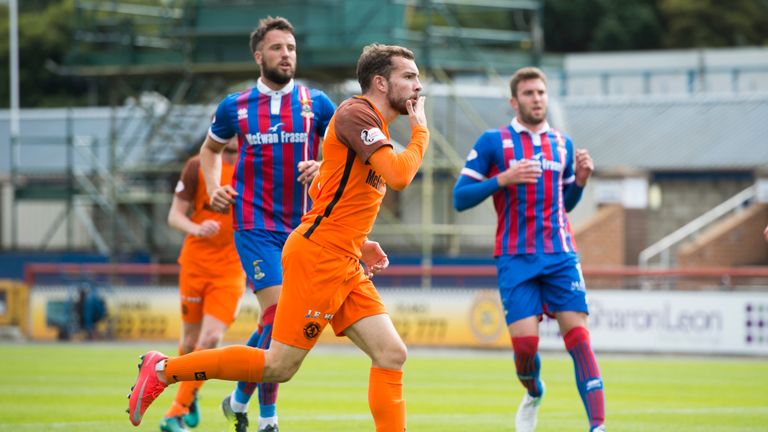 In-form forward Paul McMullan scored Dundee United's winner