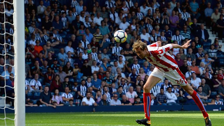 Peter Crouch is the tallest outfield player in the Premier League