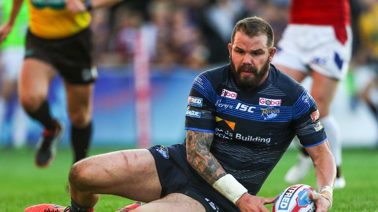 Adam Cuthbertson scored Leeds' sole try