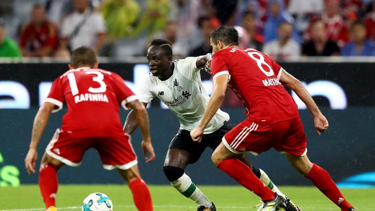 Sadio Mane shone as Liverpool thrashed Bayern in pre-season 