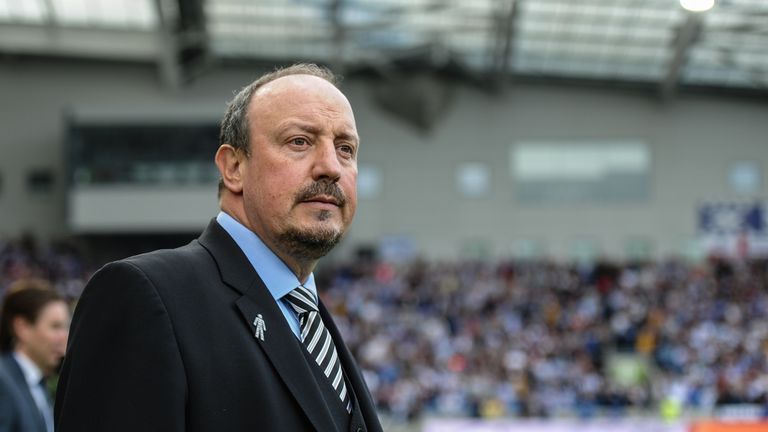 Rafael Benitez is in charge at Newcastle