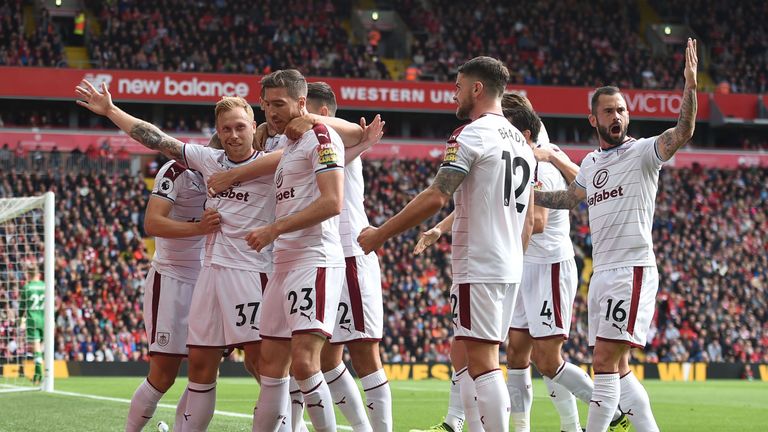 Burnley have scored three goals more than expected, according to Opta xG data