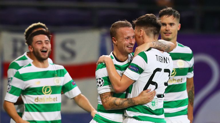 Celtic recorded a 3-0 victory at Anderlecht