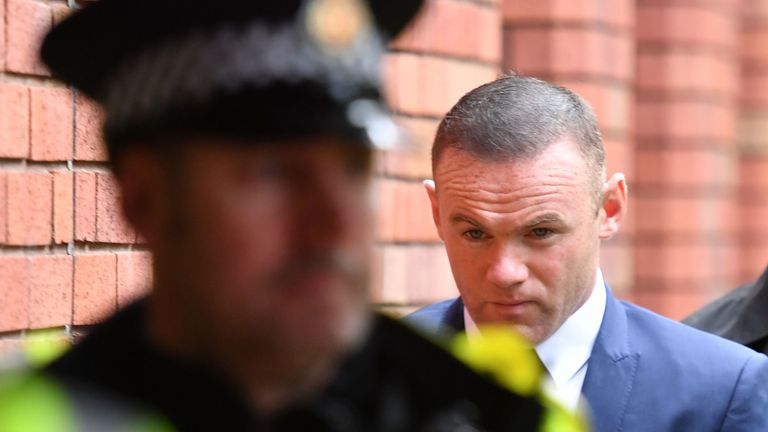 Wayne Rooney was almost three times the legal limit, the court heard