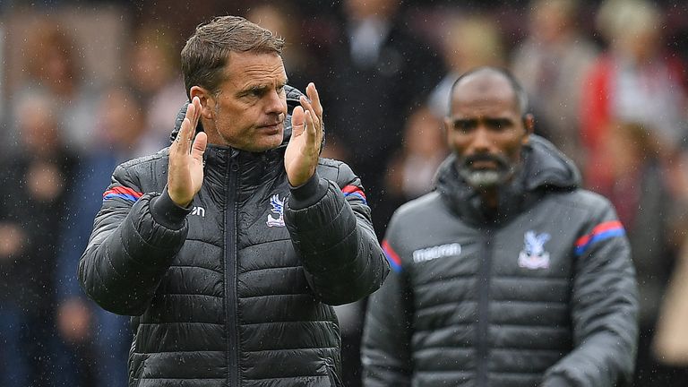 Crystal Palace sacked Frank de Boer after 77 days in charge