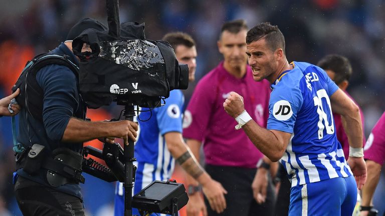 Tomer Hemed's goal secured Brighton a 1-0 win over Newcastle