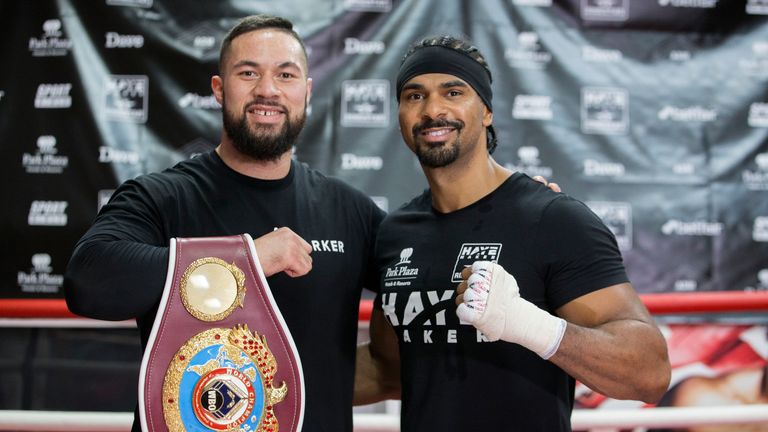 Parker has an eye on fighting Haye