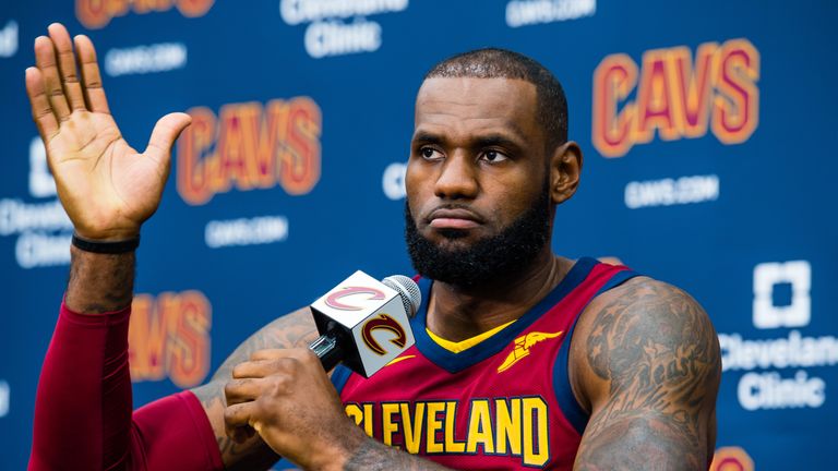 LeBron James has continued his criticism of Donald Trump