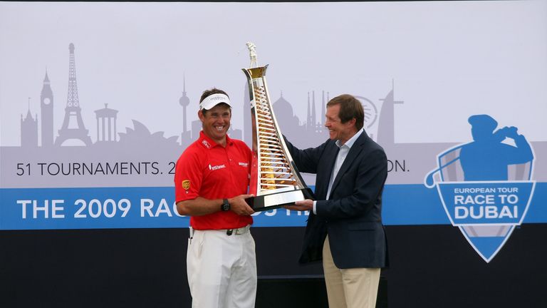 Westwood finished European No 1 in 2009