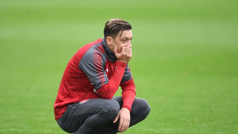 Ozil is yet to register a goal or an assist for Arsenal this season