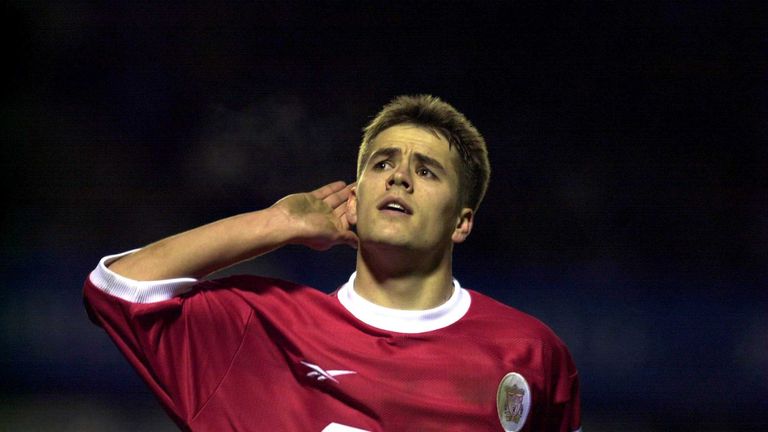 Michael Owen and Paul Ince featured for both Liverpool and Manchester United in this fixture