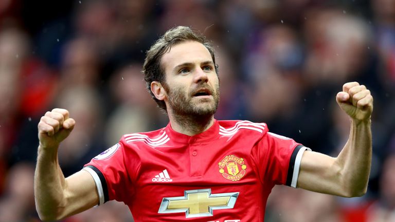 Mata left Chelsea to join United in a £37m deal in 2014