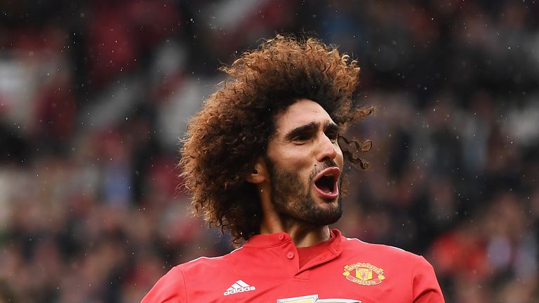 Marouane Fellaini rejected a contract offer from Manchester United in September