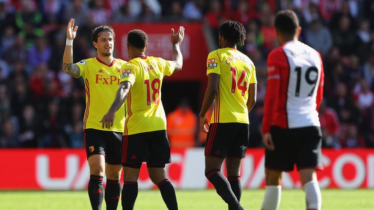 High-flying Watford are eighth in the Premier League