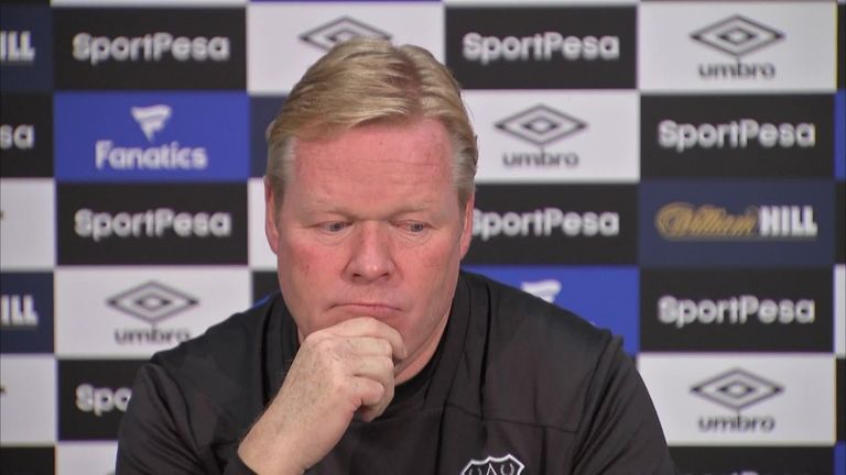 Ronald Koeman is hoping to see a rejuvenated squad at Brighton on October 15