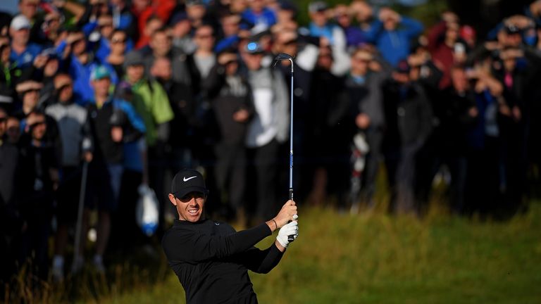 British Masters: Rory McIlroy fights his way back into contention British Masters: Rory McIlroy fights his way back into contention