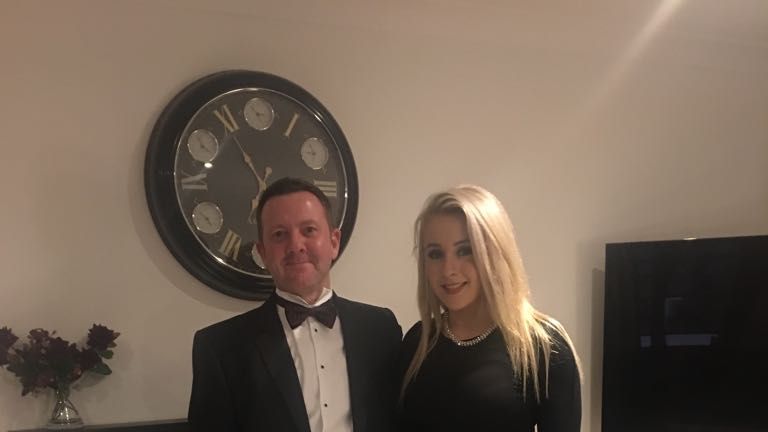 Sean O'Connor has seen Siobhan conquer bad health and be queen of the pool