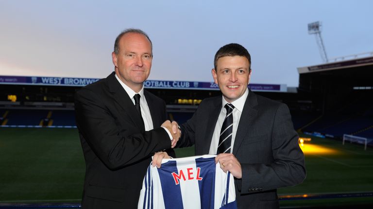 West Brom's director of football administration Richard Garlick