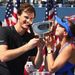 Murray and Hingis win doubles