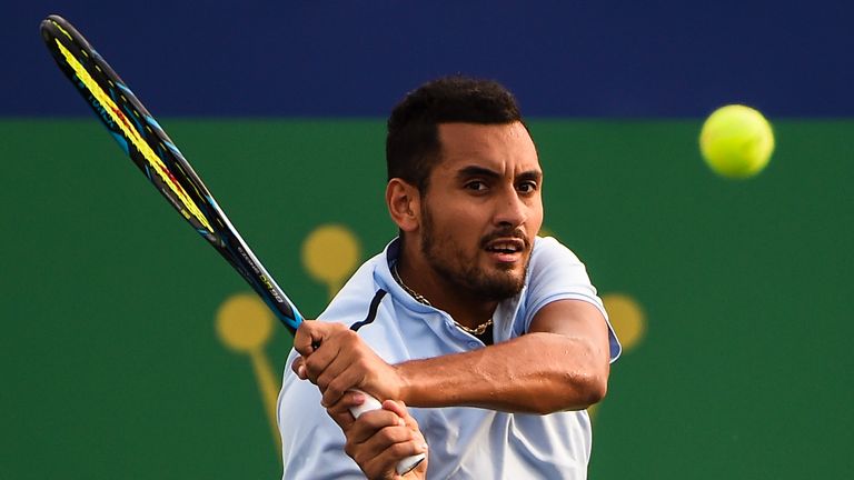 Kyrgios reached the final of the China Open last week