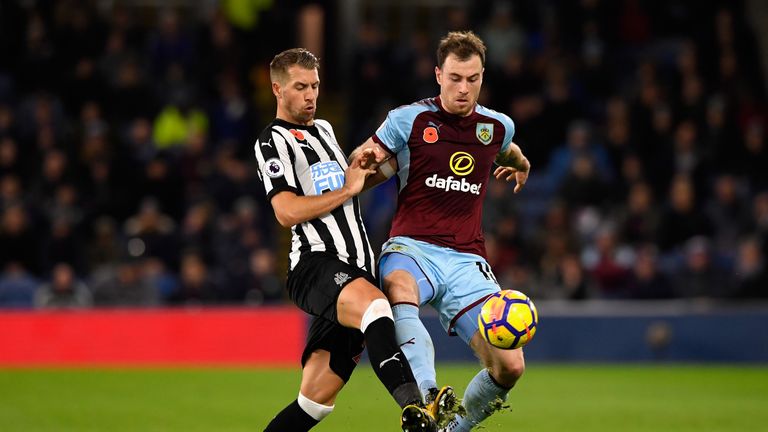Dyche signed Ashley Barnes from Brighton in 2014, and the forward says he has much to thank the manager for