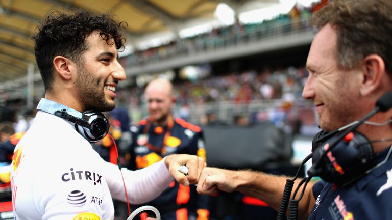 Daniel Ricciardo is entering the final 12 months of his contract