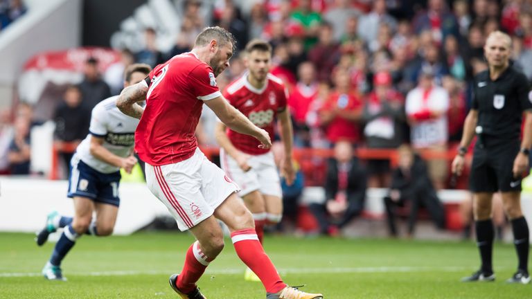 Daryl Murphy is a key man for Nottingham Forest