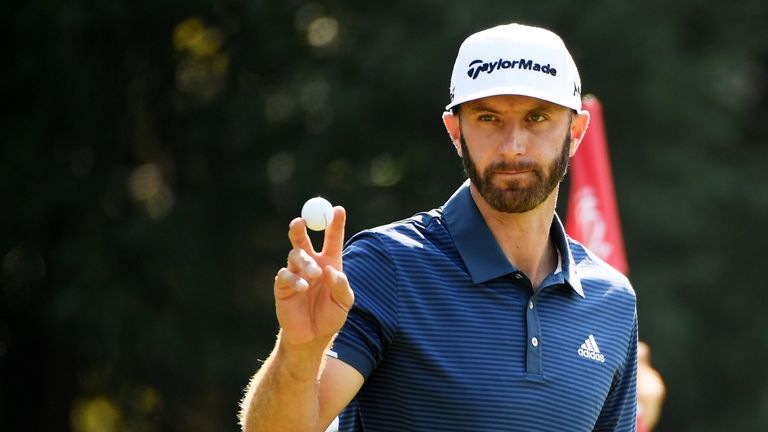 Dustin Johnson ended the year on top of the world rankings