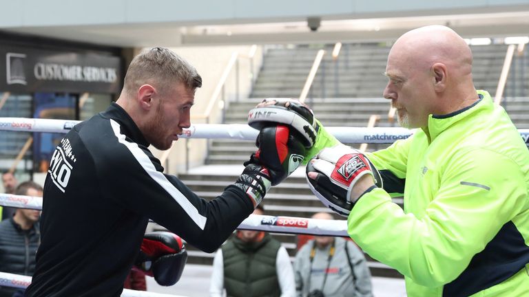 Paul Hyland Jnr has set his sights on the British lightweight title