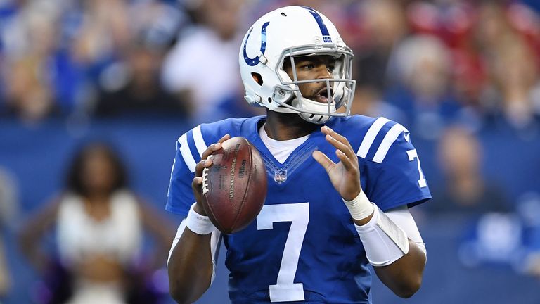 Jacoby Brissett gets a week off from being sacked with a bye in week 11