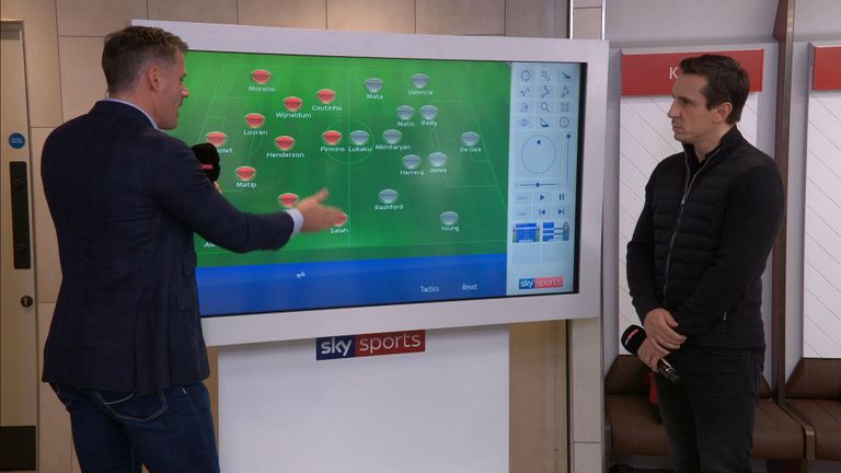 Jamie Carragher picks his Liverpool team for Saturday's game at Anfield