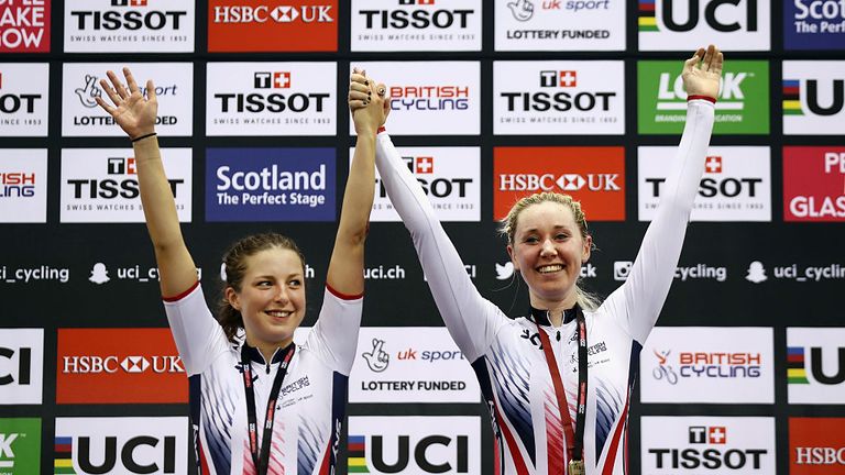Manon Lloyd was pleased with European track silver