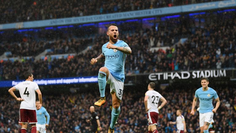 Nicolas Otamendi made the second-most passes