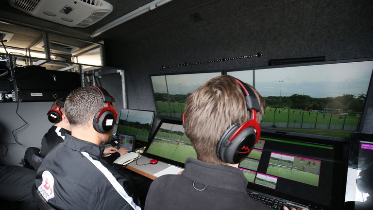 The VAR system will be used in football for goals, red cards, penalties and cases of mistaken identity