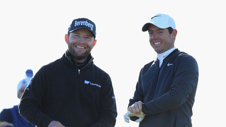 Branden Grace, playing alongside McIlroy, carded a two-under 70