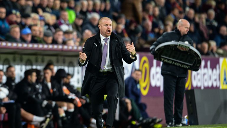 Dyche has guided Burnley to seventh in the Premier League table