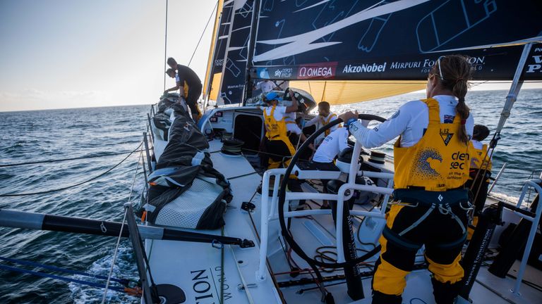 The team will face tough weather conditions in the second leg to Cape Town