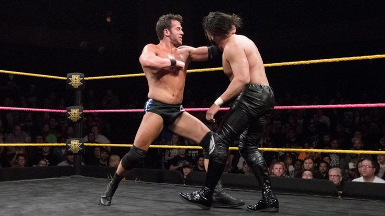 Andrade 'Cien' Almas defeated Roderick Strong on NXT