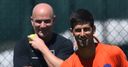 Agassi parts ways with Djokovic