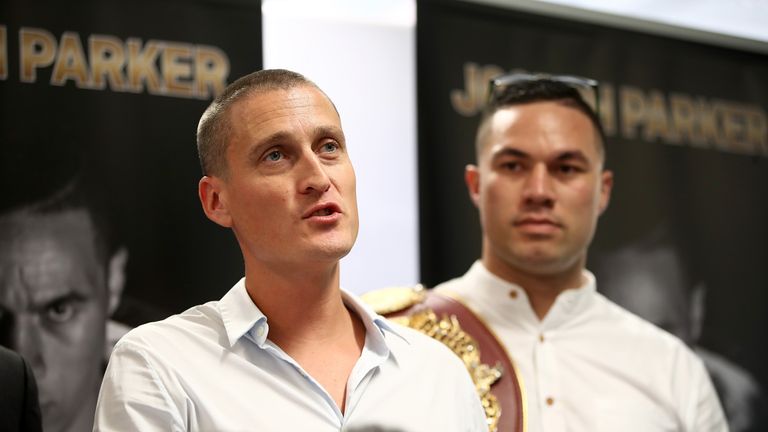 David Higgins is considering other options for WBO king Parker