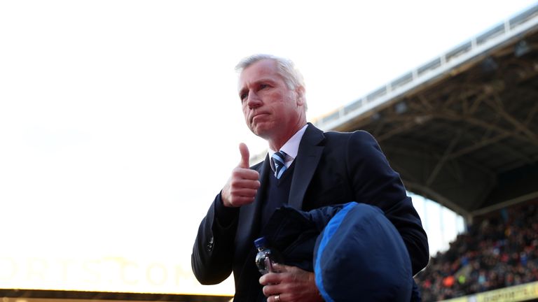 Alan Pardew is expected to be announced as the club's new manager on Wednesday