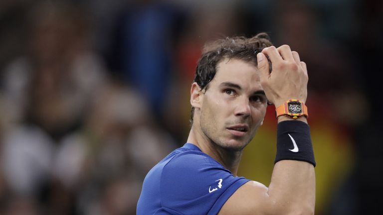 Rafael Nadal is not an advocate of using a shot clock