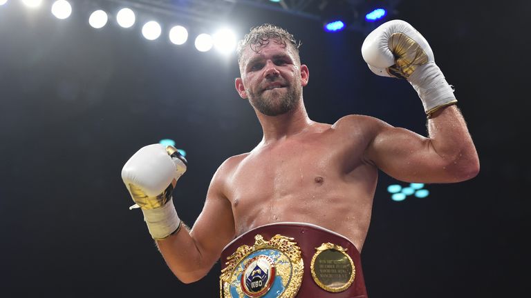  Billy Joe Saunders is Britain's oldest world champion 