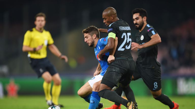 Mertens has played against City twice this season and lost on both occasions