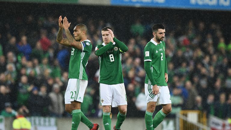 Northern Ireland missed out on 2018 World Cup spot after play-off loss to Switzerland