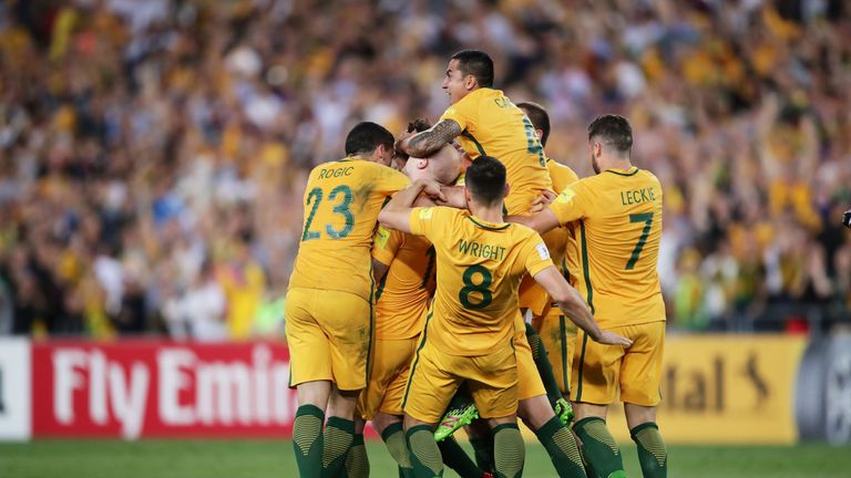 Australia are through to their fourth straight World Cup finals